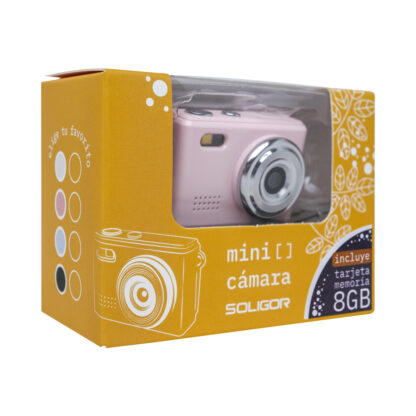 Cámara Mini Dc23 Soligor Full Hd C/ Rosado - Imagen 4