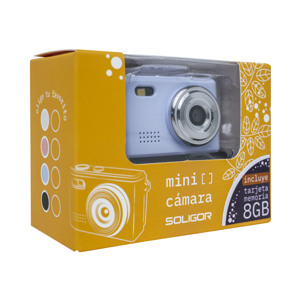 Cámara Mini Dc23 Soligor Full Hd C/ Celeste - Imagen 4